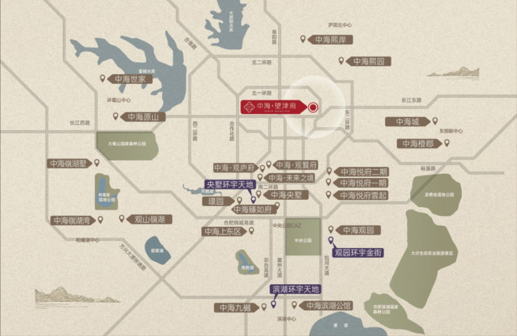 品住宅品牌地产的匠心之作!澳门新葡京中海望津府合肥精(图4)